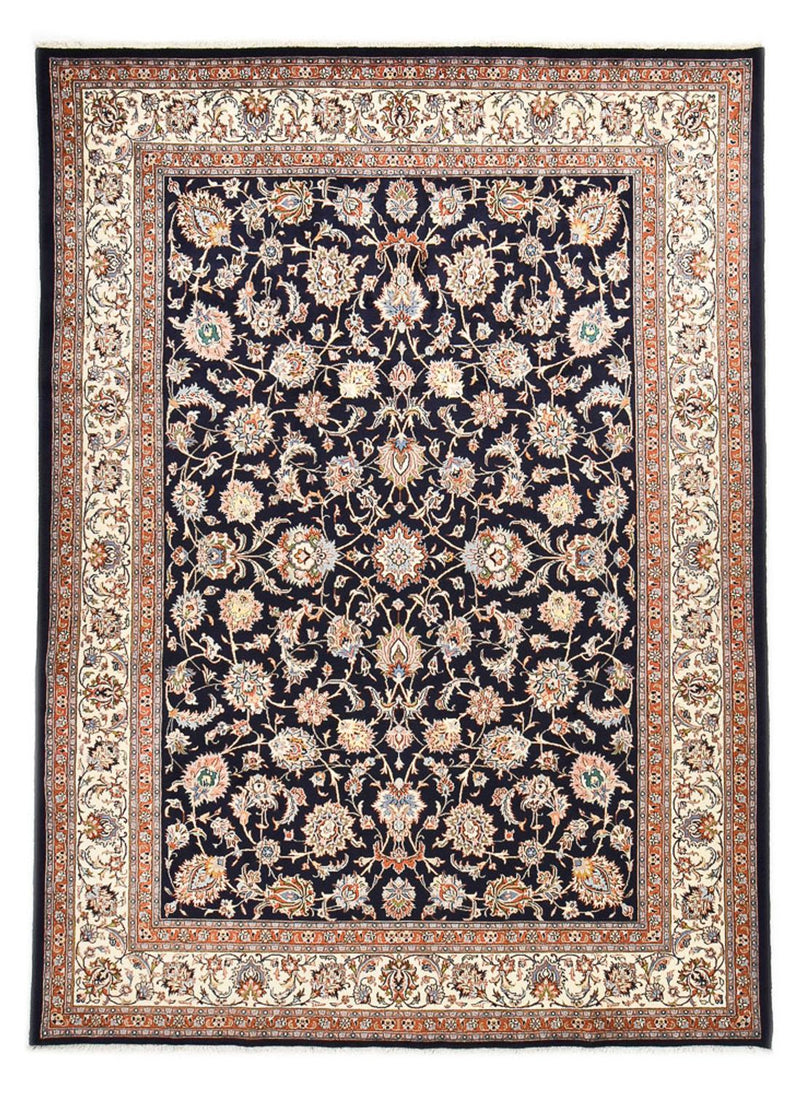 Alfombra persa - Clásica - Real - 340 x 248 cm - azul oscuro