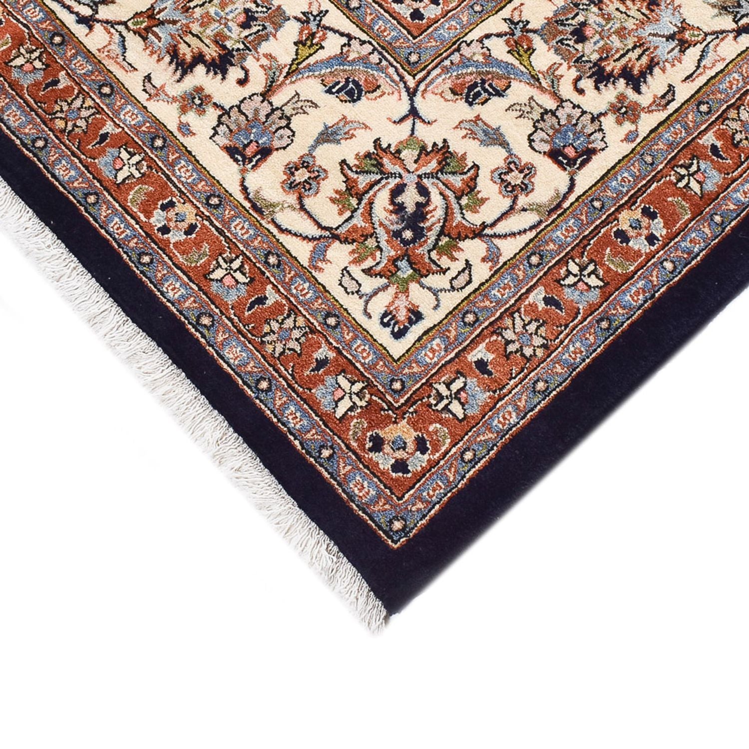 Alfombra persa - Clásica - Real - 340 x 248 cm - azul oscuro