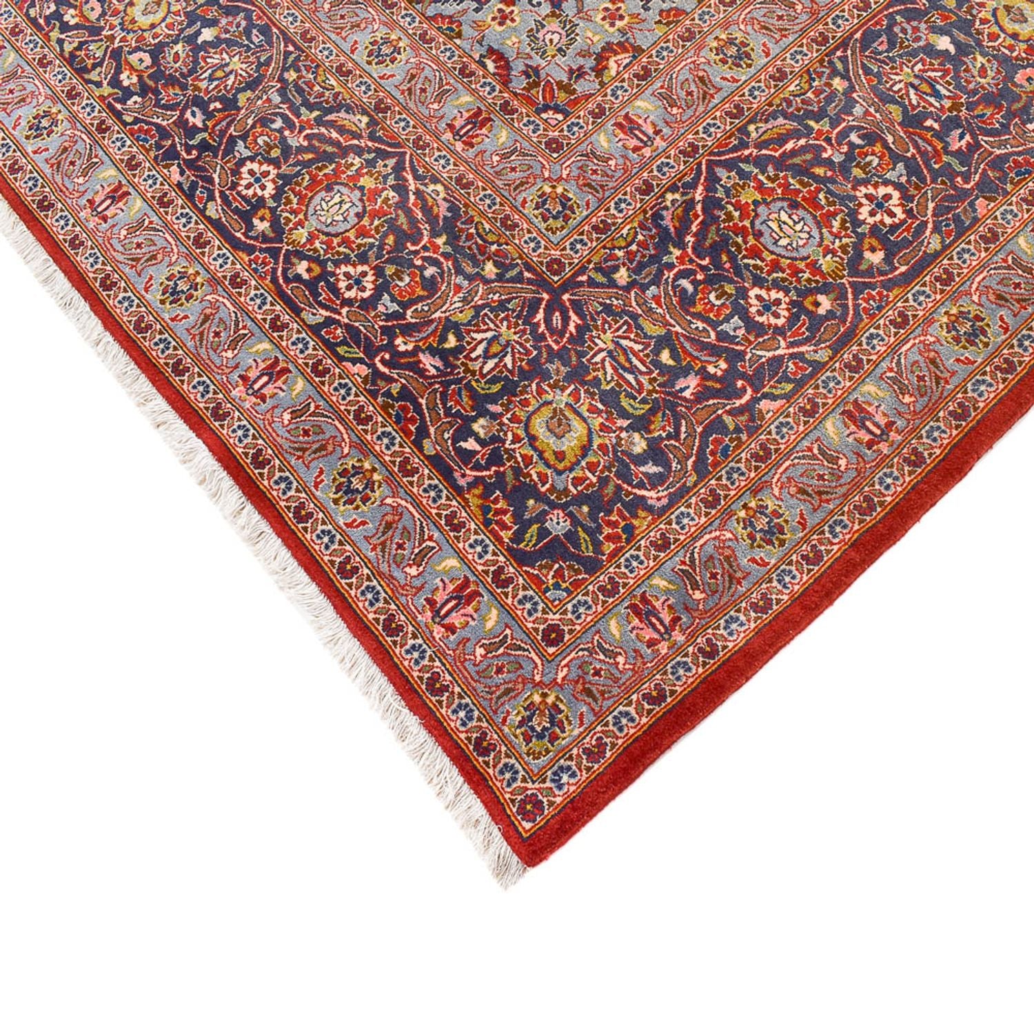 Alfombra persa - Keshan - 415 x 307 cm - rojo