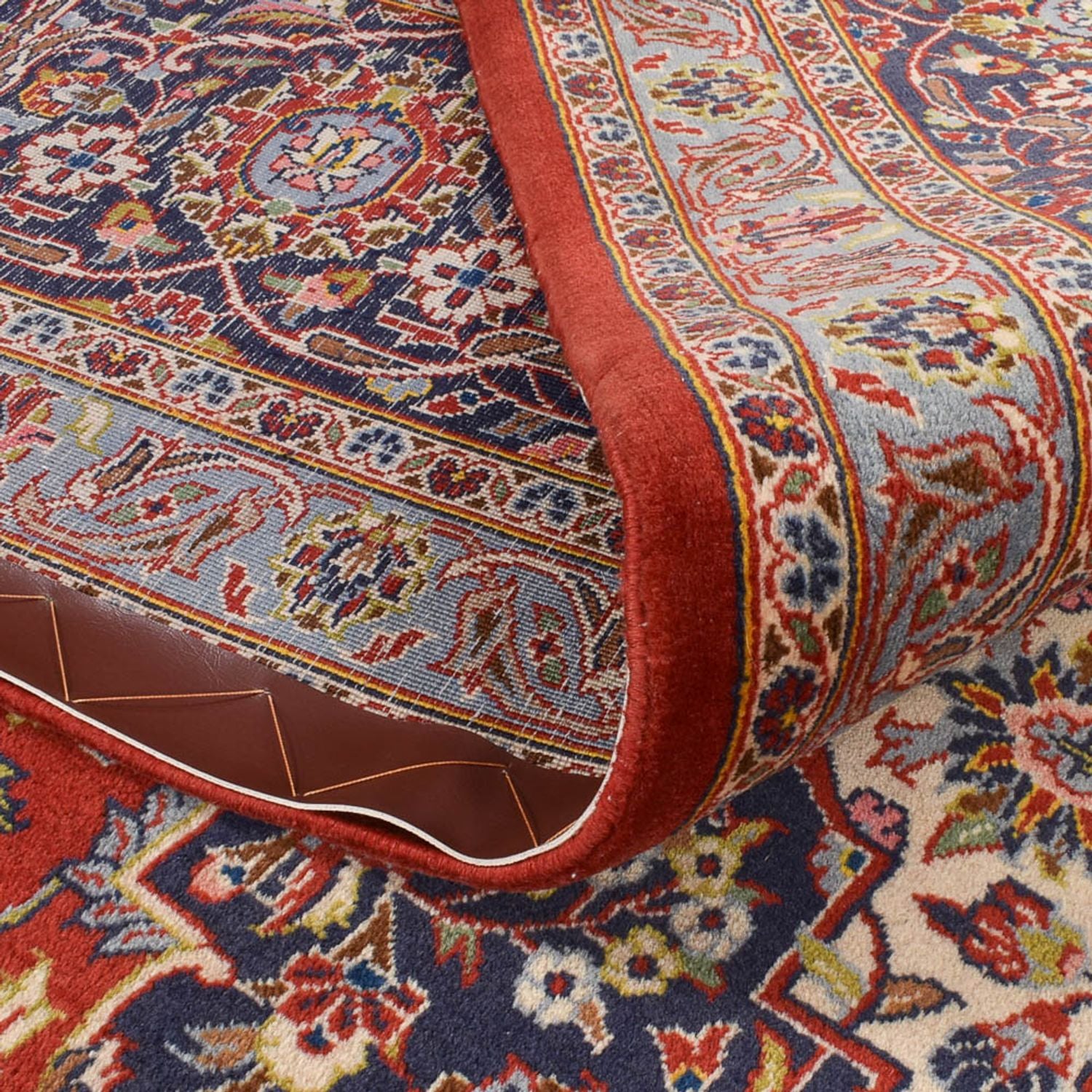 Alfombra persa - Keshan - 415 x 307 cm - rojo