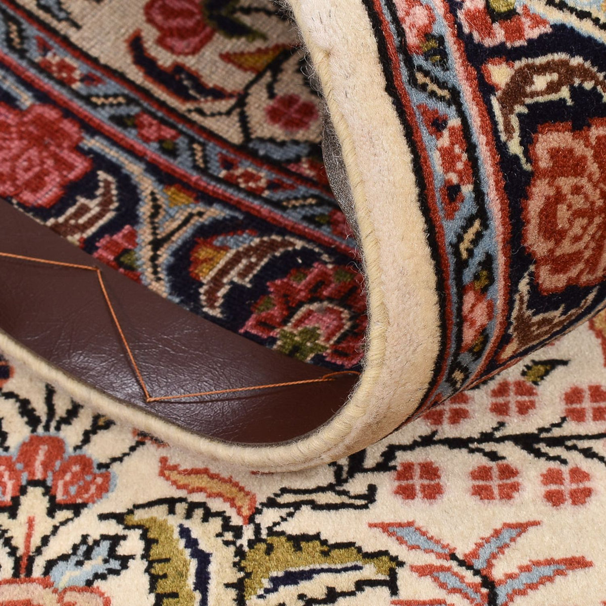 Alfombra de pasillo Alfombra persa - Bidjar - 313 x 59 cm - beige