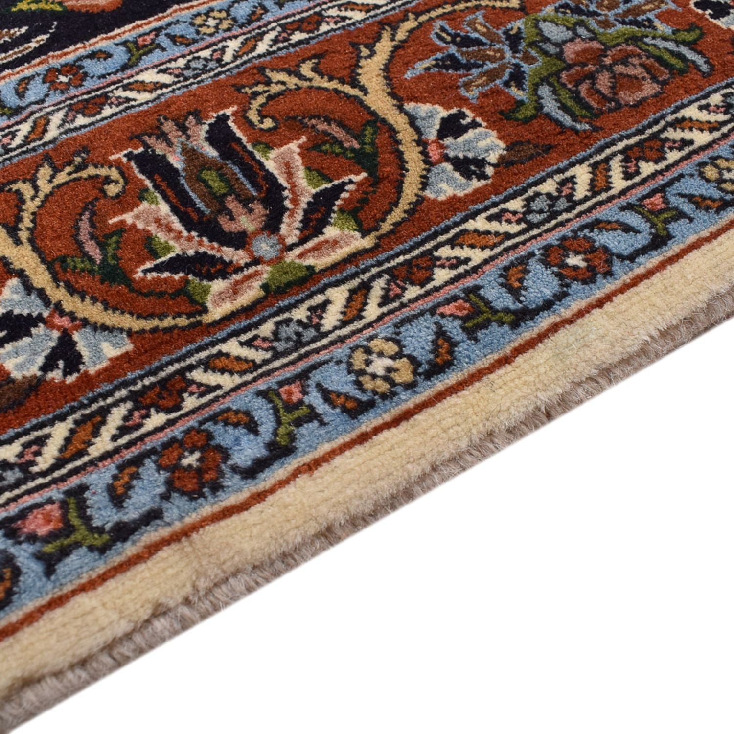 Alfombra persa - Clásica - 217 x 131 cm - beige claro