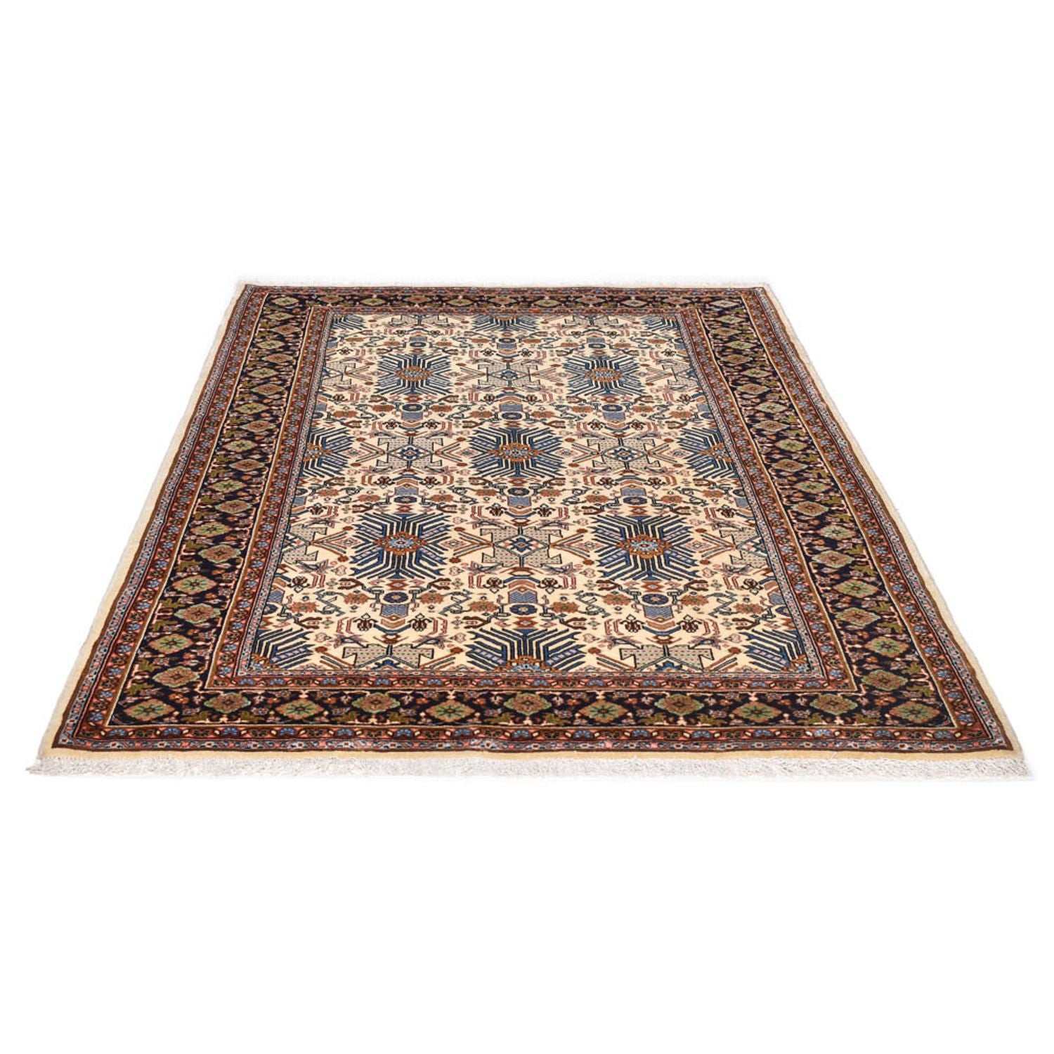 Alfombra persa - Clásica - 197 x 130 cm - beige claro