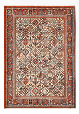 Alfombra persa - Nómada - 248 x 168 cm - beige oscuro