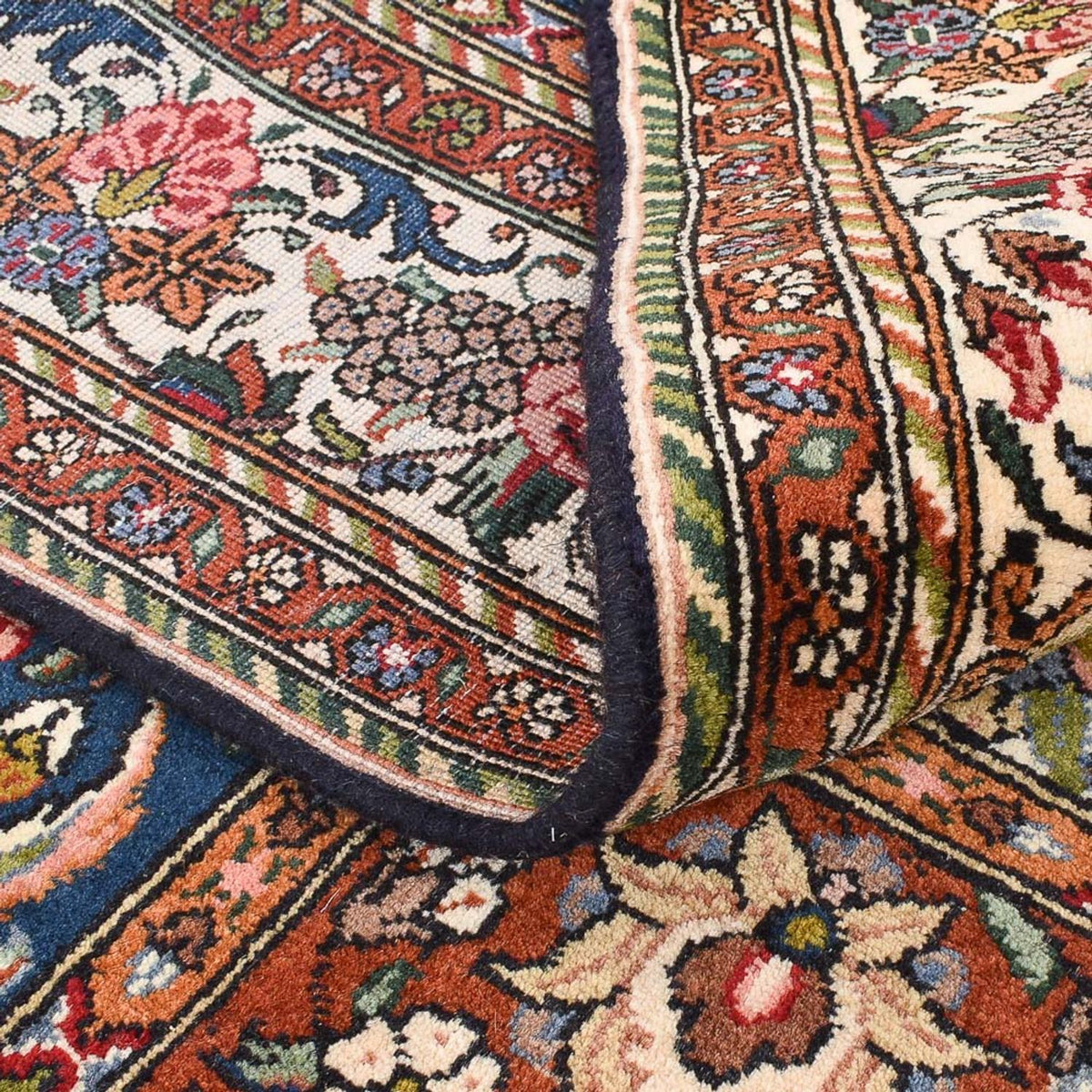 Alfombra persa - Nómada - 229 x 158 cm - multicolor