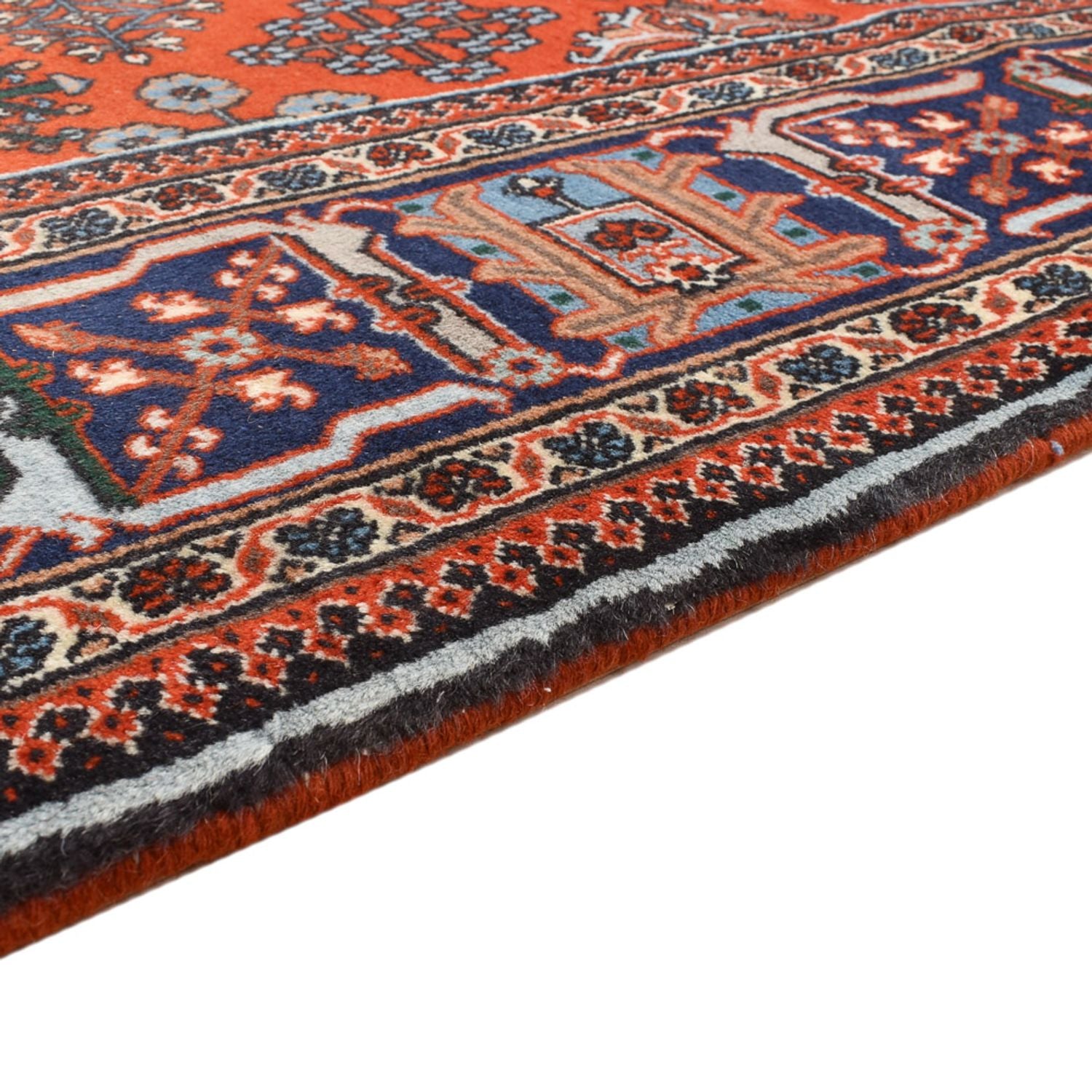 Alfombra persa - Nómada - 248 x 168 cm - rojo