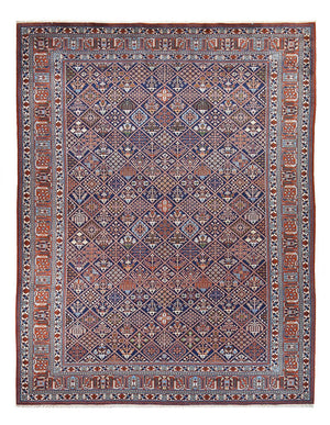 Alfombra persa - Nómada - 388 x 294 cm - óxido