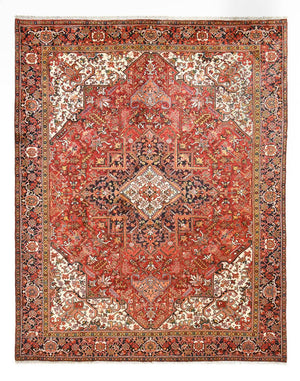 Alfombra persa - Nómada - 377 x 297 cm - rojo