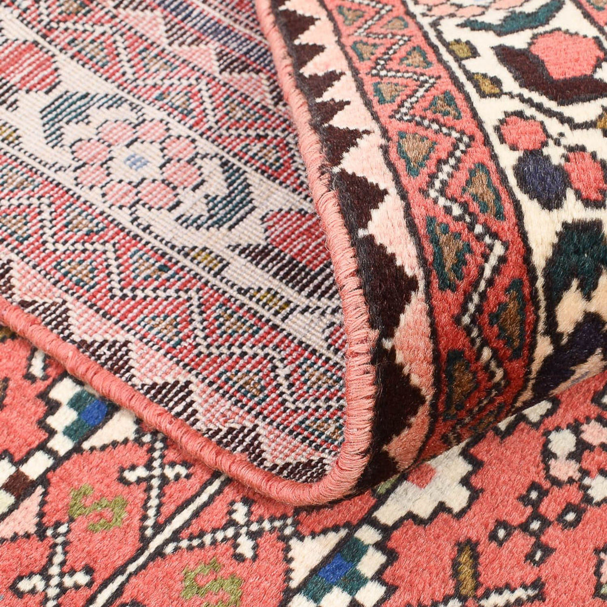 Alfombra persa - Nómada - 152 x 109 cm - rojo claro