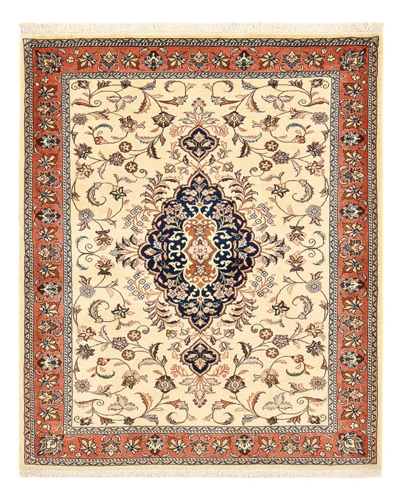 Alfombra persa - Clásica - 145 x 115 cm - beige claro