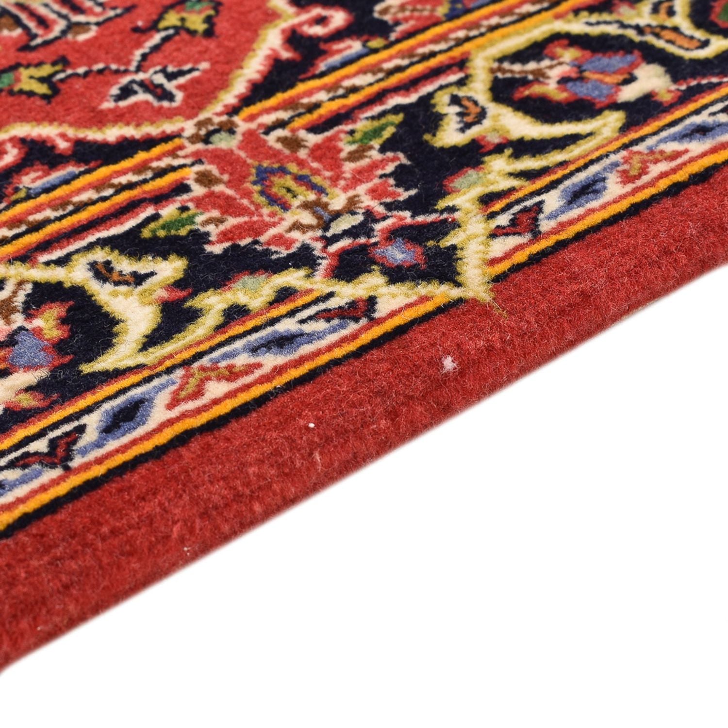 Alfombra persa - Keshan - 100 x 70 cm - rojo