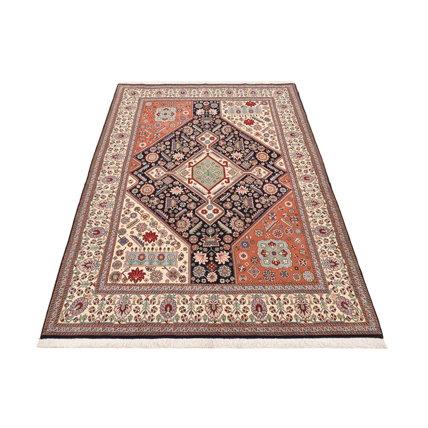Alfombra Gabbeh - Persa Kashkuli - 220 x 141 cm - multicolor