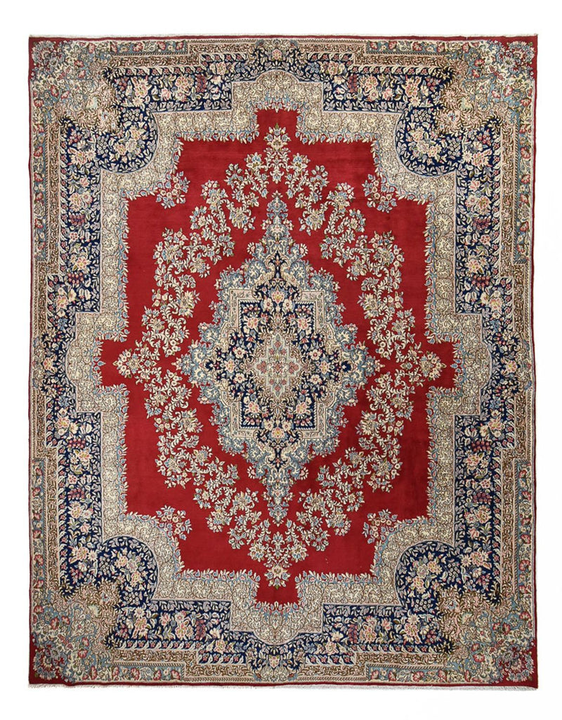 Alfombra persa - Real - 411 x 320 cm - rojo
