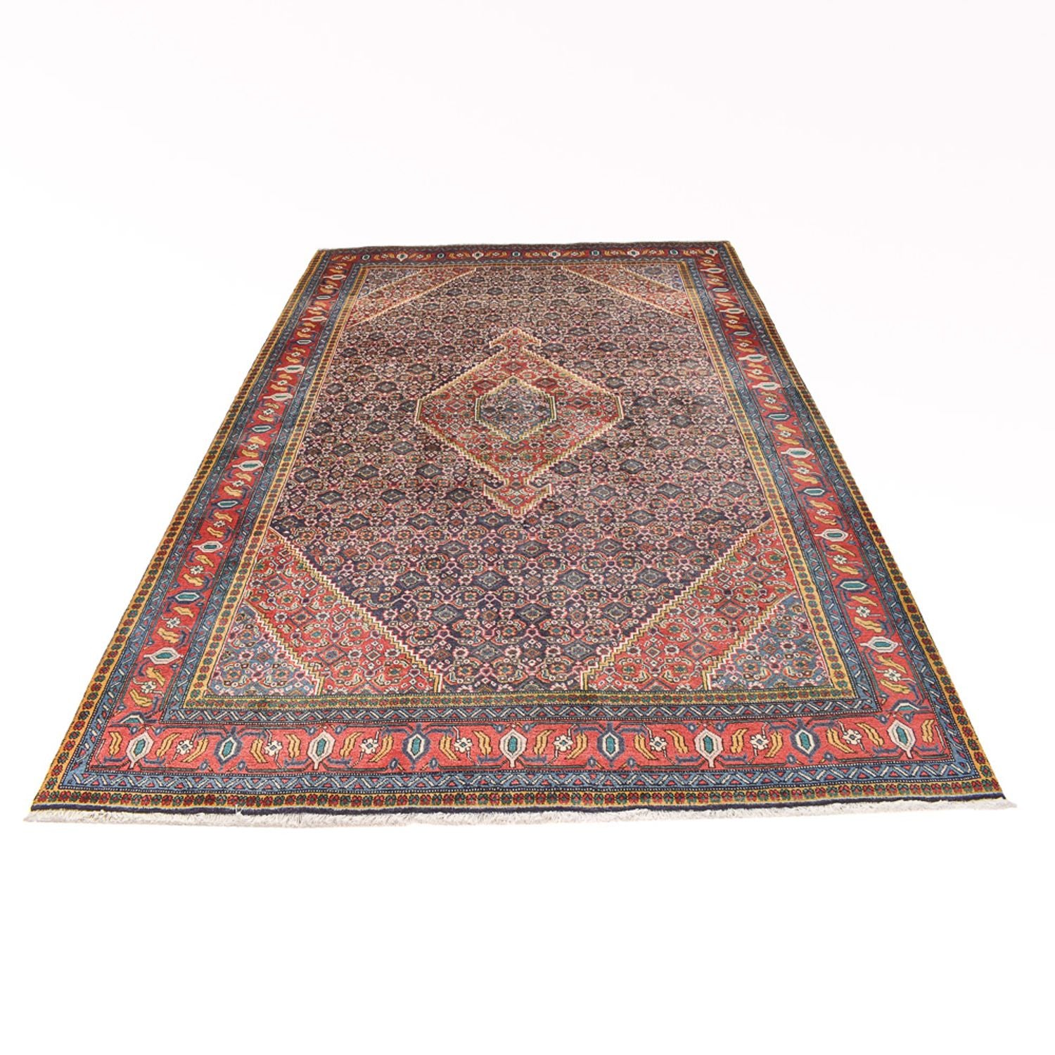 Alfombra persa - Nómada - 300 x 202 cm - óxido