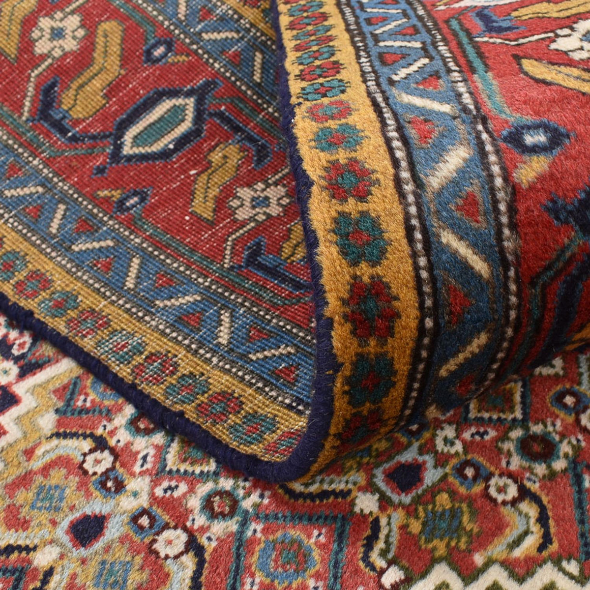 Alfombra persa - Nómada - 298 x 200 cm - beige oscuro