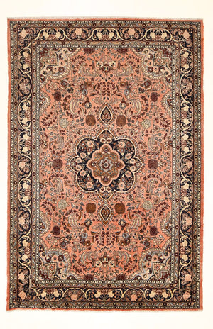 Alfombra persa - Nómada - 320 x 212 cm - rojo claro