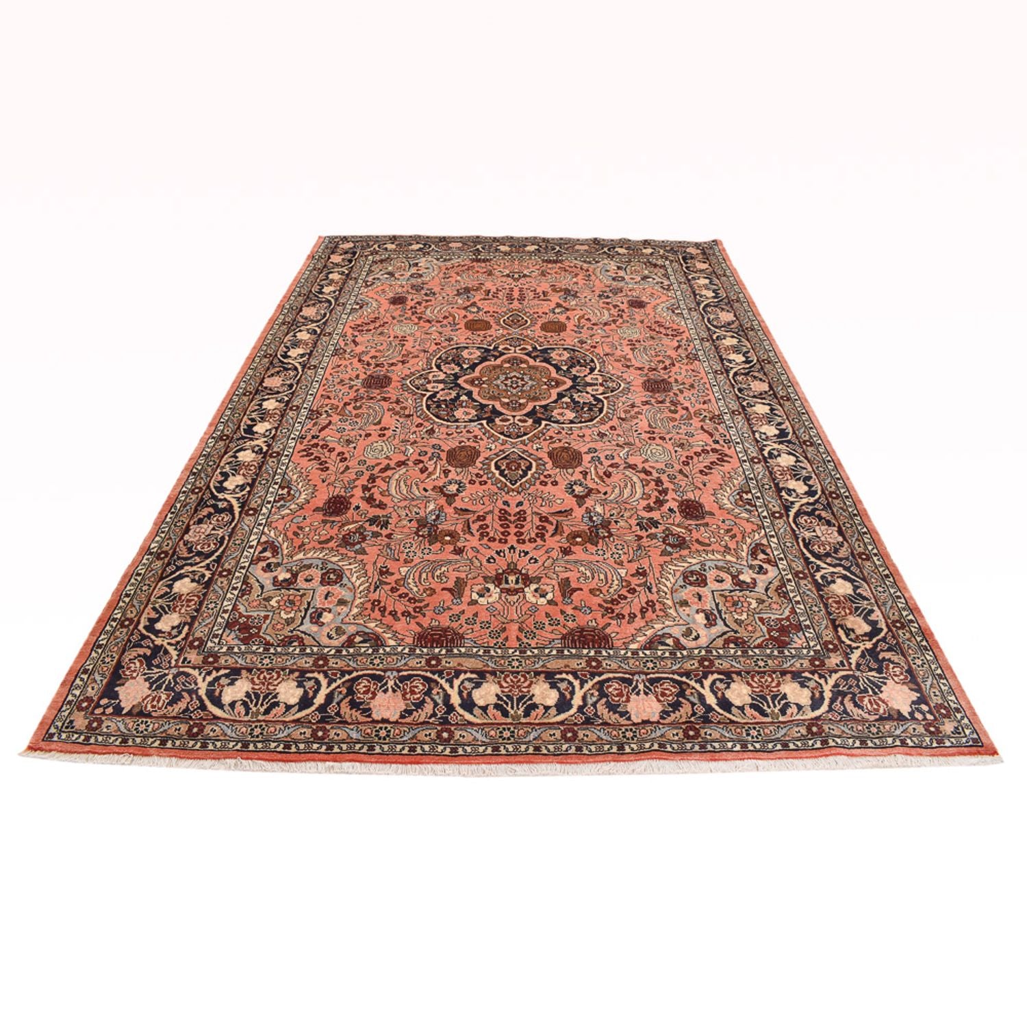 Alfombra persa - Nómada - 320 x 212 cm - rojo claro