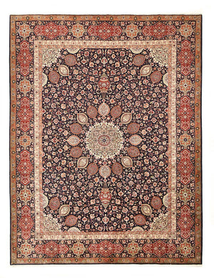 Alfombra Persa - Tabriz - Real - 392 x 302 cm - óxido