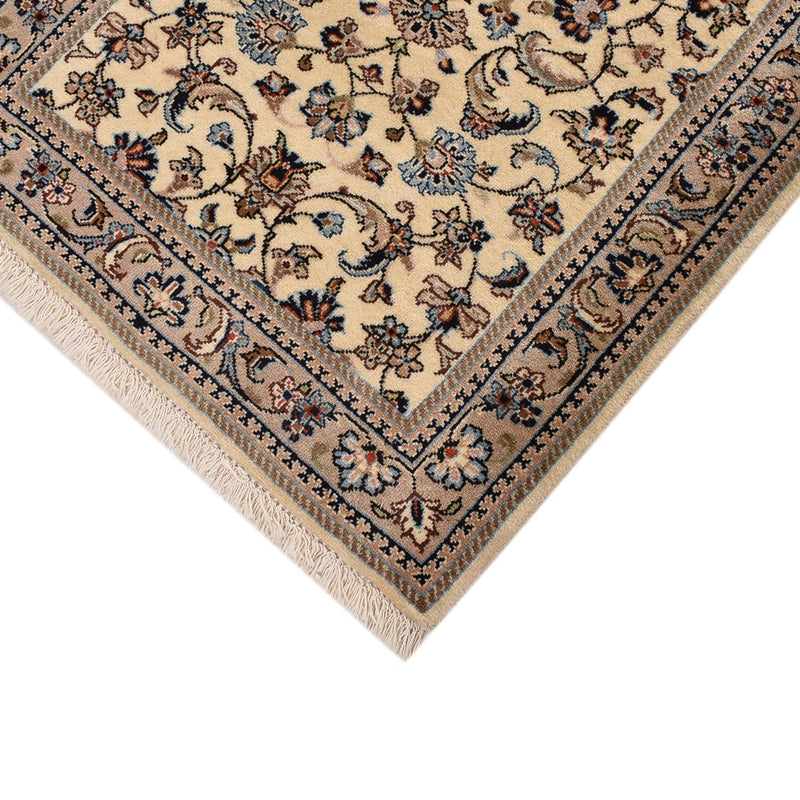 Alfombra de pasillo Alfombra persa - Keshan - 373 x 79 cm - beige