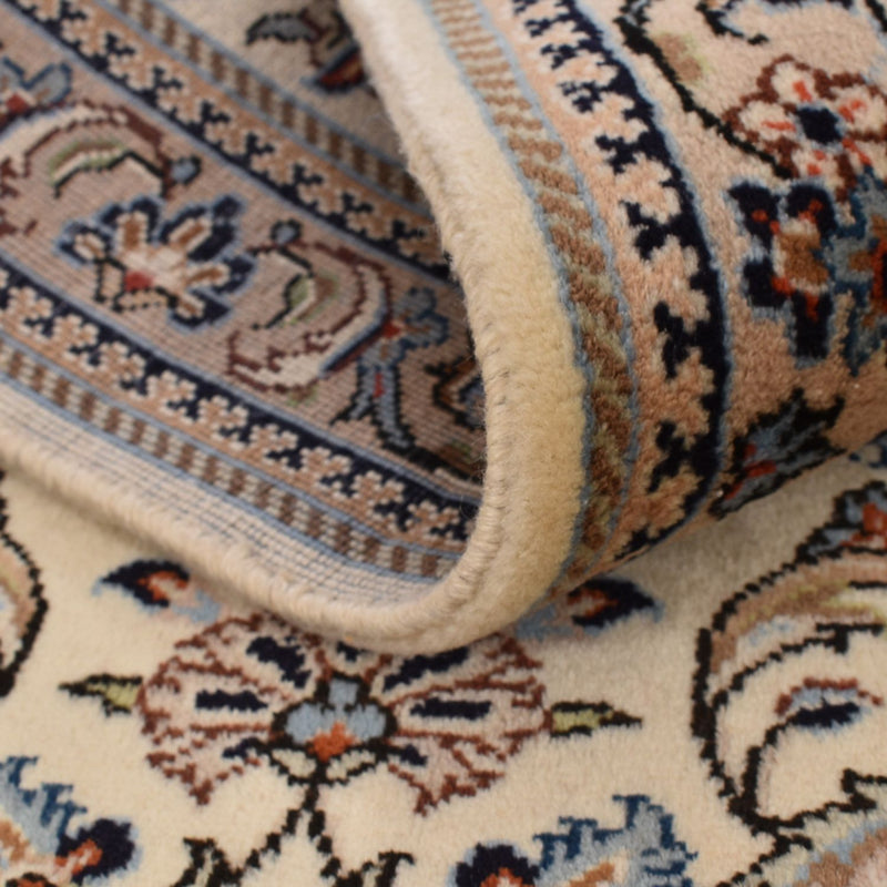 Alfombra de pasillo Alfombra persa - Keshan - 370 x 80 cm - beige