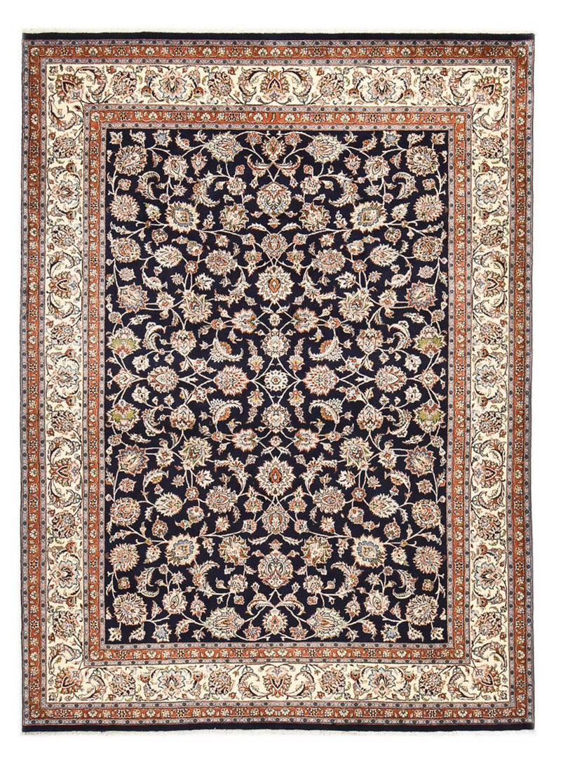 Alfombra persa - Clásica - Real - 336 x 248 cm - azul oscuro