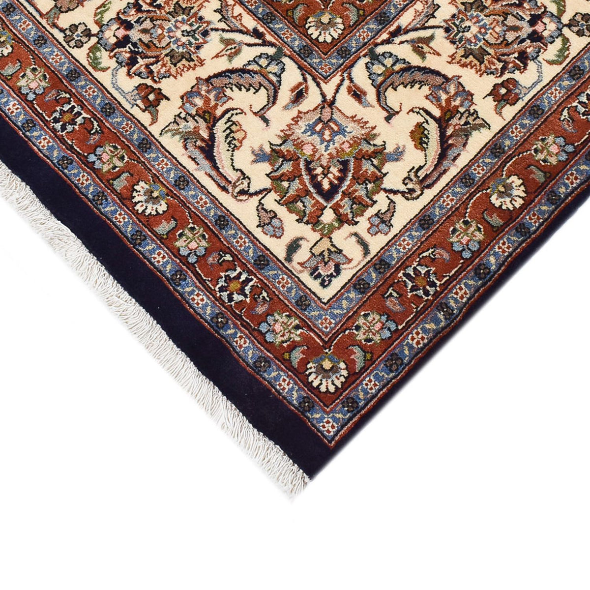 Alfombra persa - Clásica - Real - 336 x 248 cm - azul oscuro