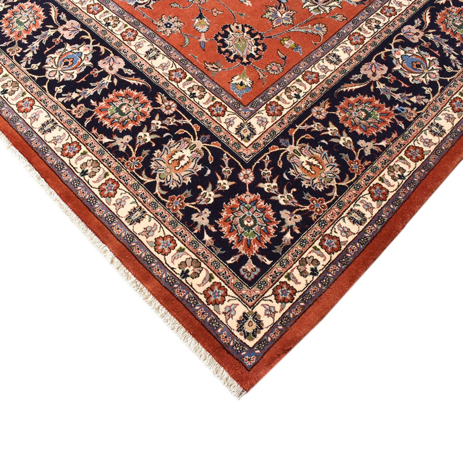 Alfombra persa - Clásica - Real - 390 x 303 cm - rojo