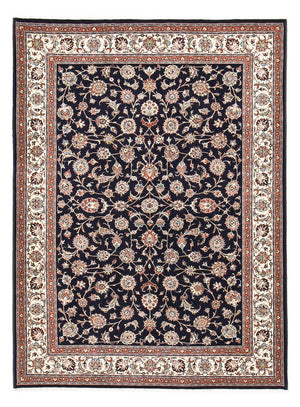 Alfombra persa - Clásica - Real - 342 x 250 cm - azul oscuro