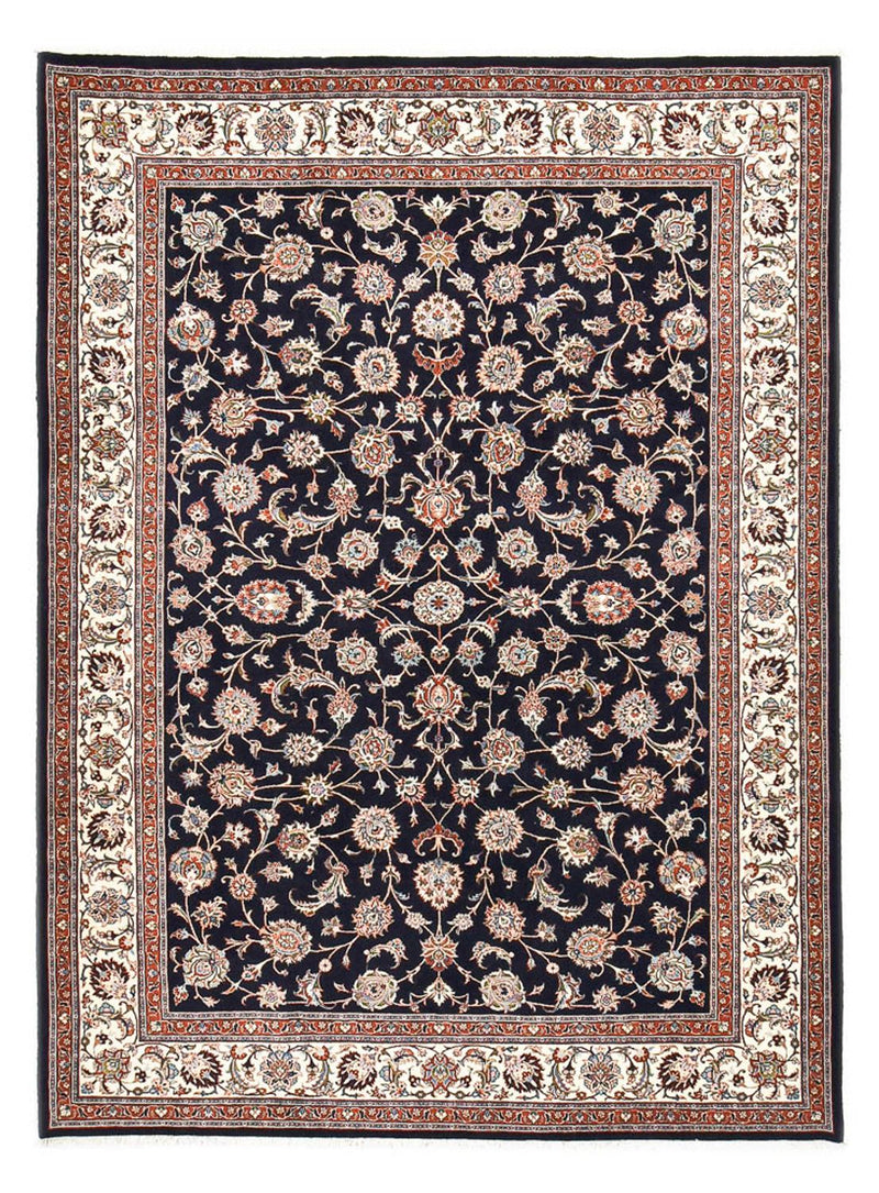 Alfombra persa - Clásica - Real - 342 x 250 cm - azul oscuro