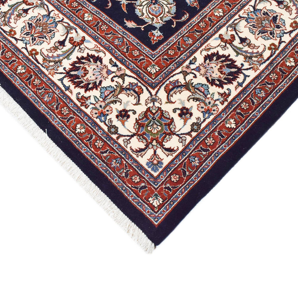 Alfombra persa - Clásica - Real - 342 x 250 cm - azul oscuro