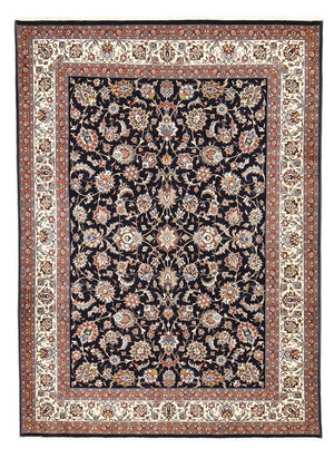 Alfombra persa - Clásica - Real - 340 x 244 cm - azul oscuro