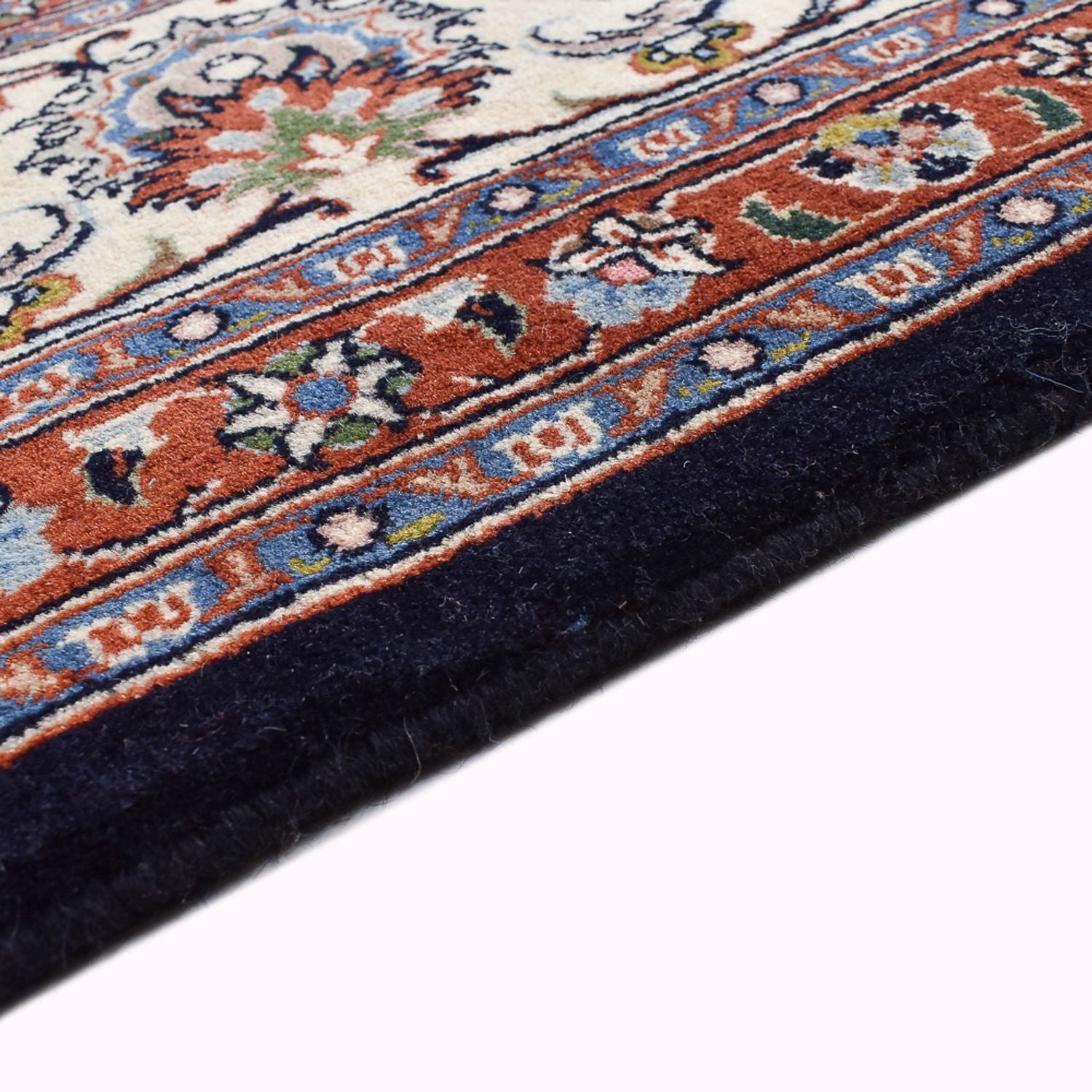 Alfombra persa - Clásica - Real - 340 x 244 cm - azul oscuro