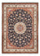 Alfombra persa - Clásica - Real - 345 x 244 cm - azul oscuro