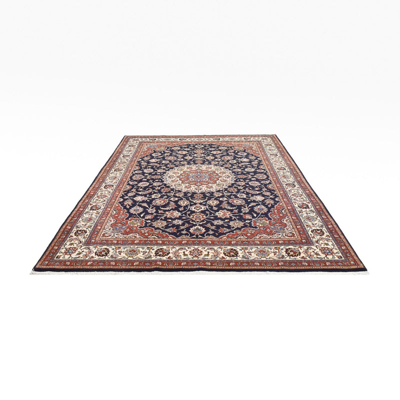Alfombra persa - Clásica - Real - 345 x 244 cm - azul oscuro