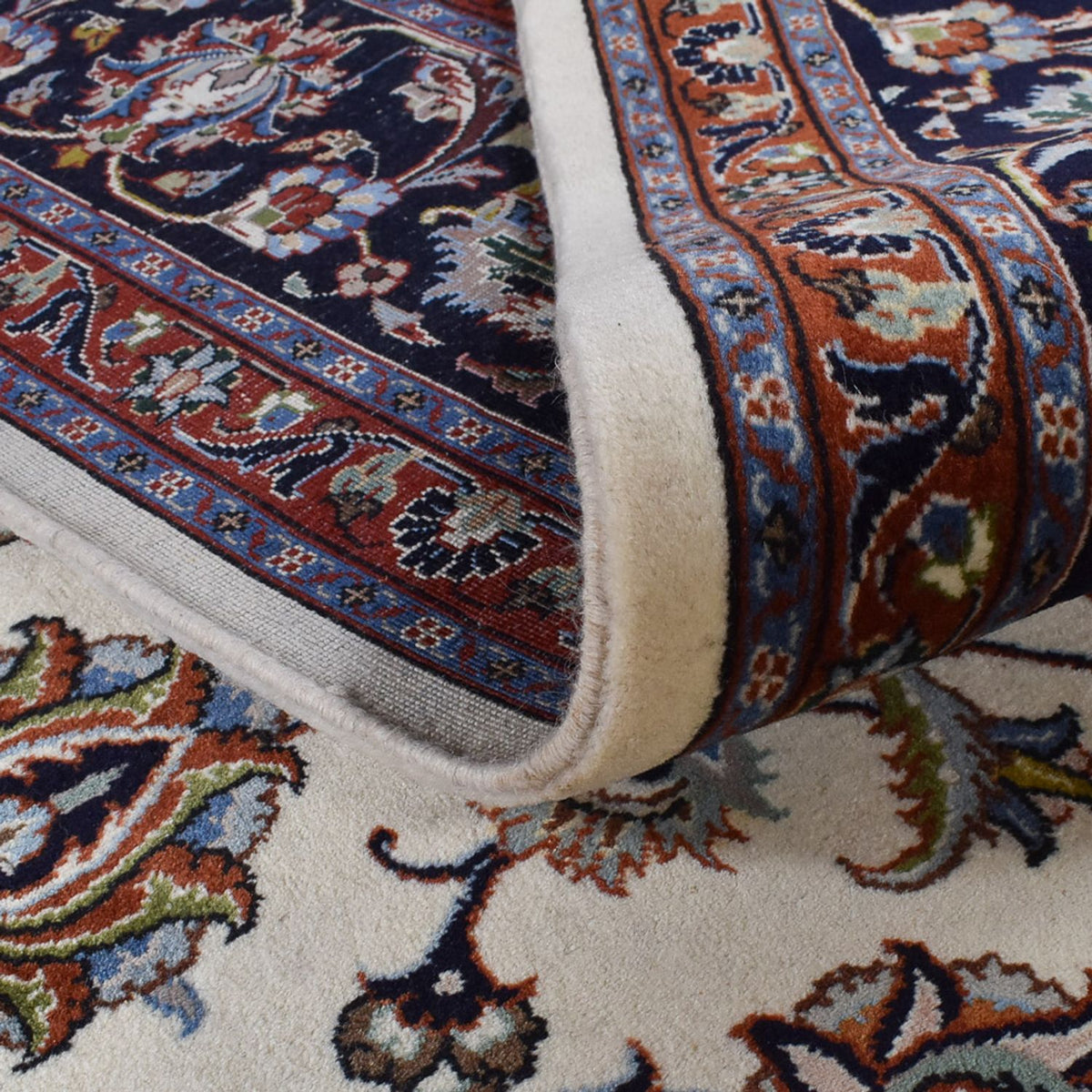 Alfombra persa - Clásica - Real - 333 x 245 cm - crema