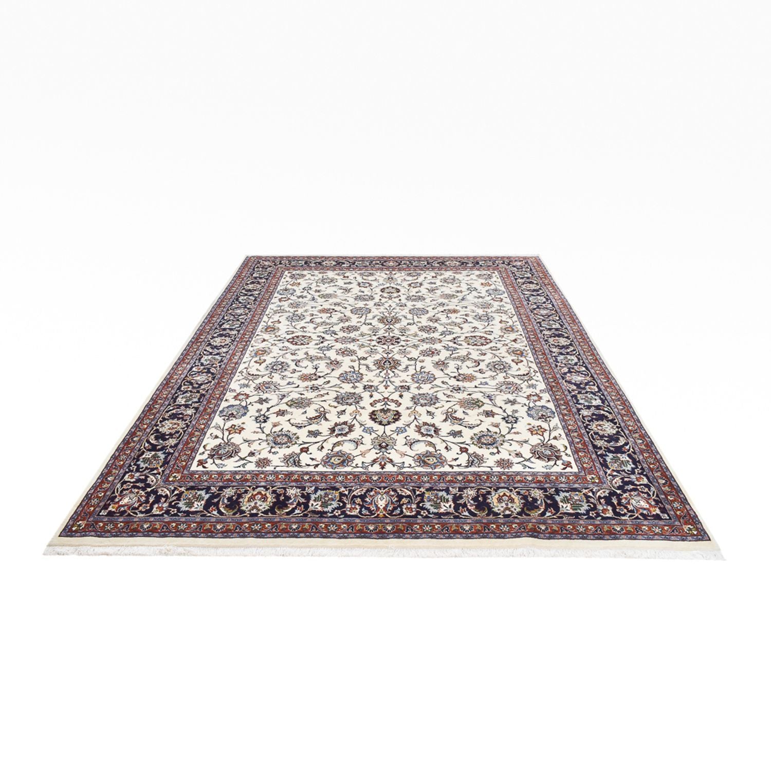 Alfombra persa - Clásica - Real - 333 x 245 cm - crema