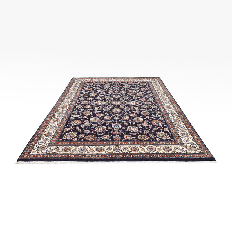 Alfombra persa - Clásica - Real - 336 x 240 cm - azul oscuro