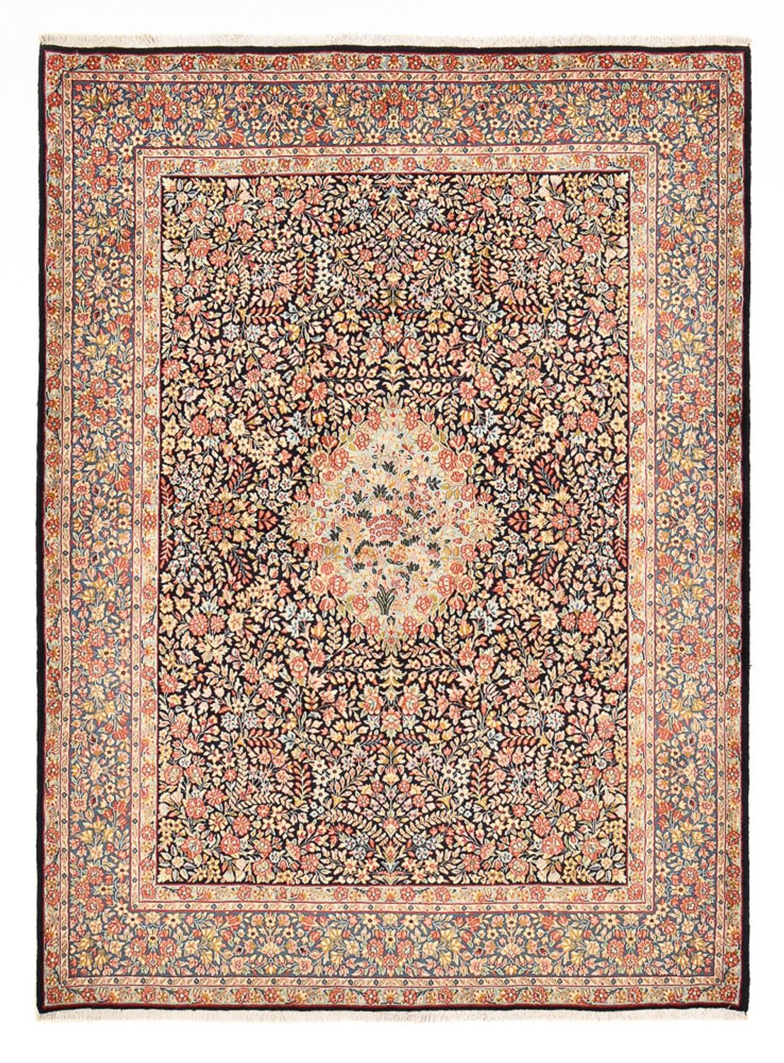 Alfombra persa - Real - 239 x 178 cm - beige claro