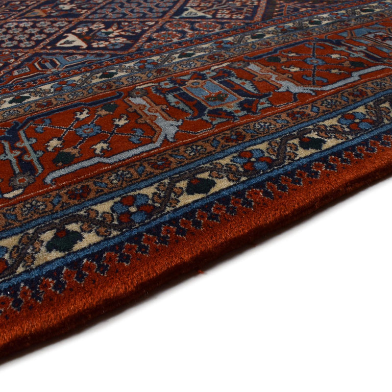 Alfombra persa - Bidjar - 300 x 212 cm - rojo vino