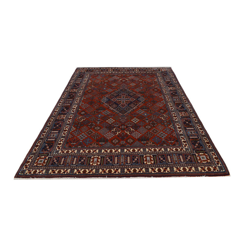 Alfombra persa - Bidjar - 298 x 217 cm - rojo oscuro