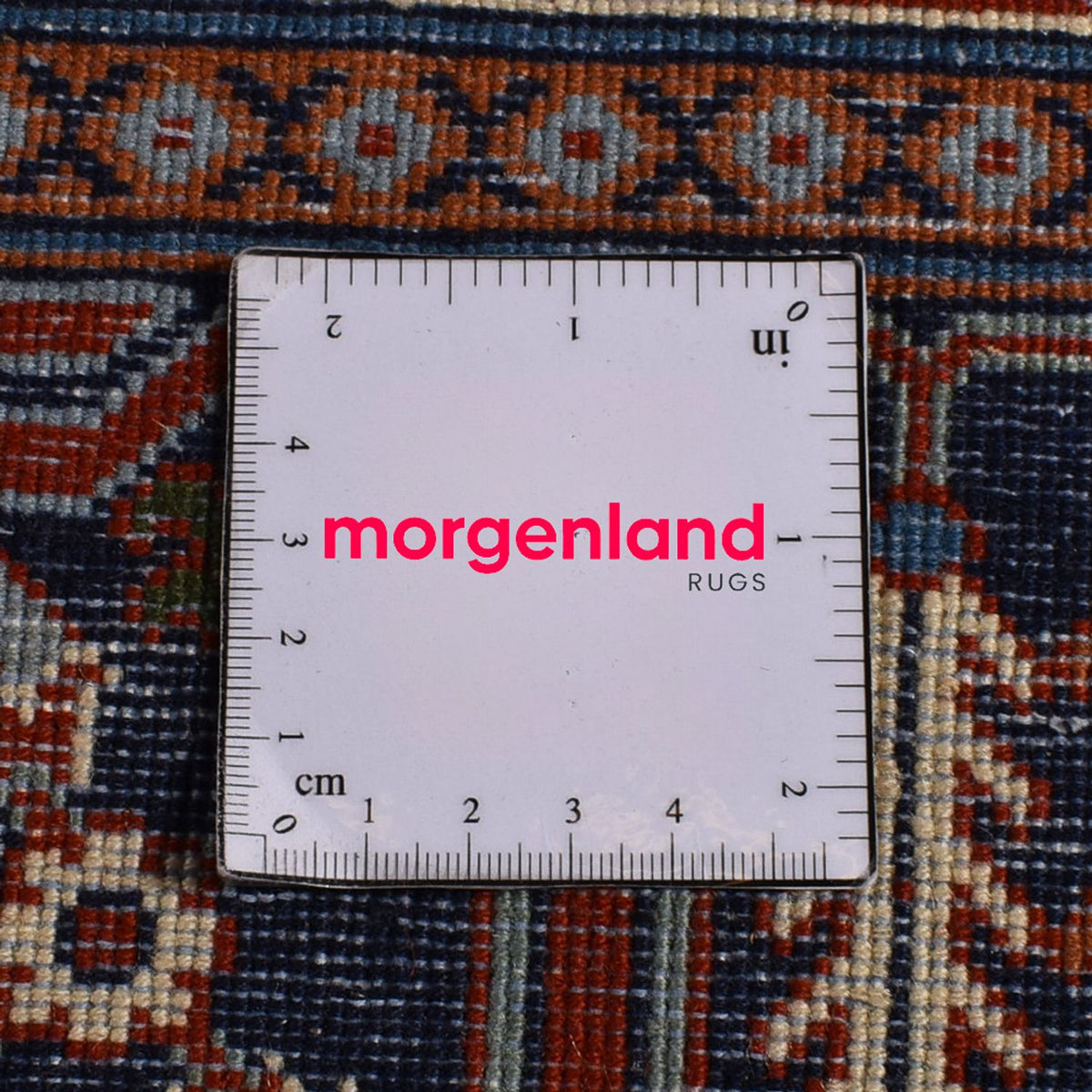 Alfombra persa - Bidjar - 298 x 217 cm - rojo oscuro