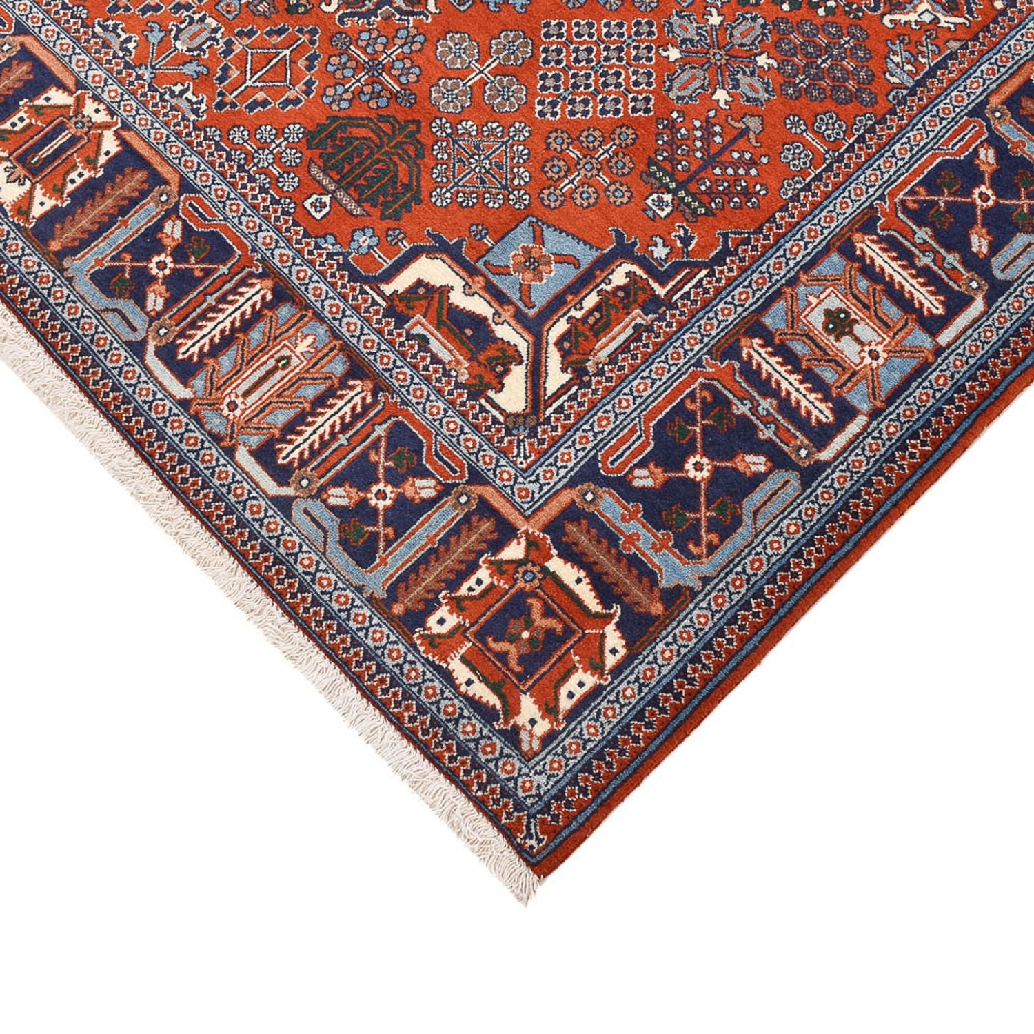 Alfombra persa - Nómada - 255 x 170 cm - rojo