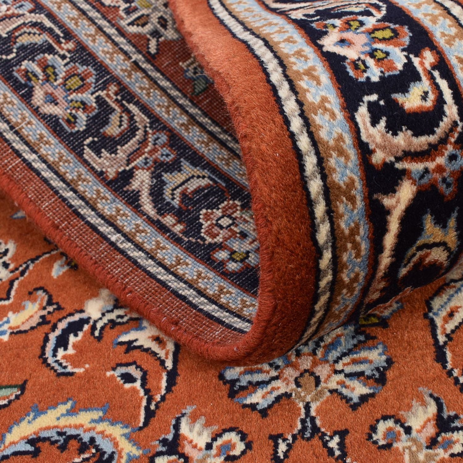 Alfombra de pasillo Alfombra persa - Clásica - 383 x 69 cm - naranja