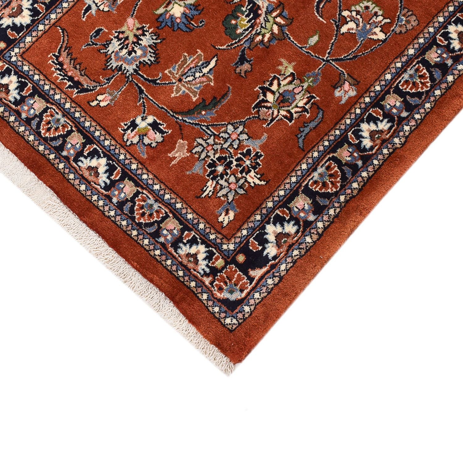 Alfombra de pasillo Alfombra persa - Clásica - 393 x 70 cm - naranja