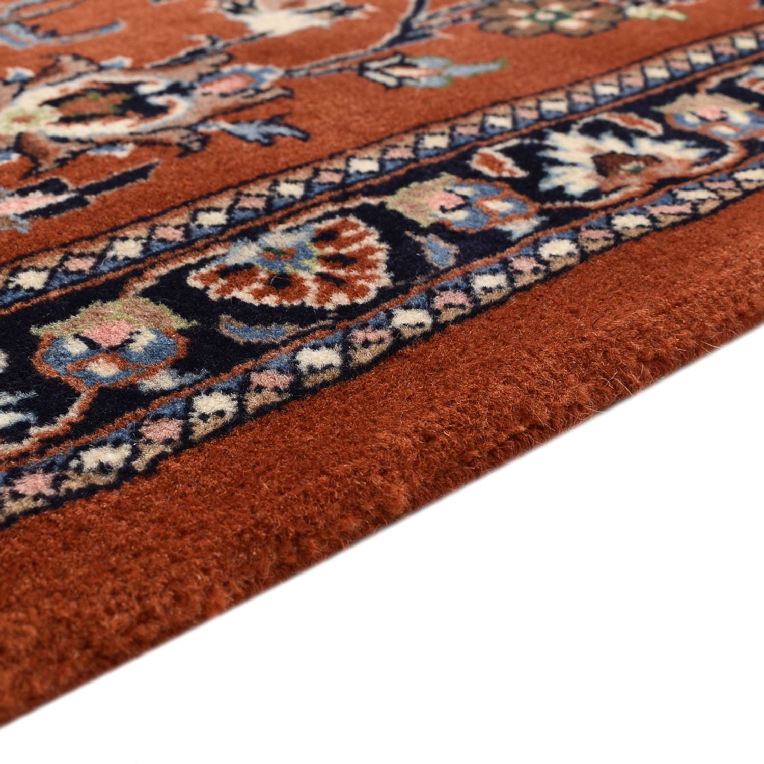 Alfombra de pasillo Alfombra persa - Clásica - 393 x 70 cm - naranja