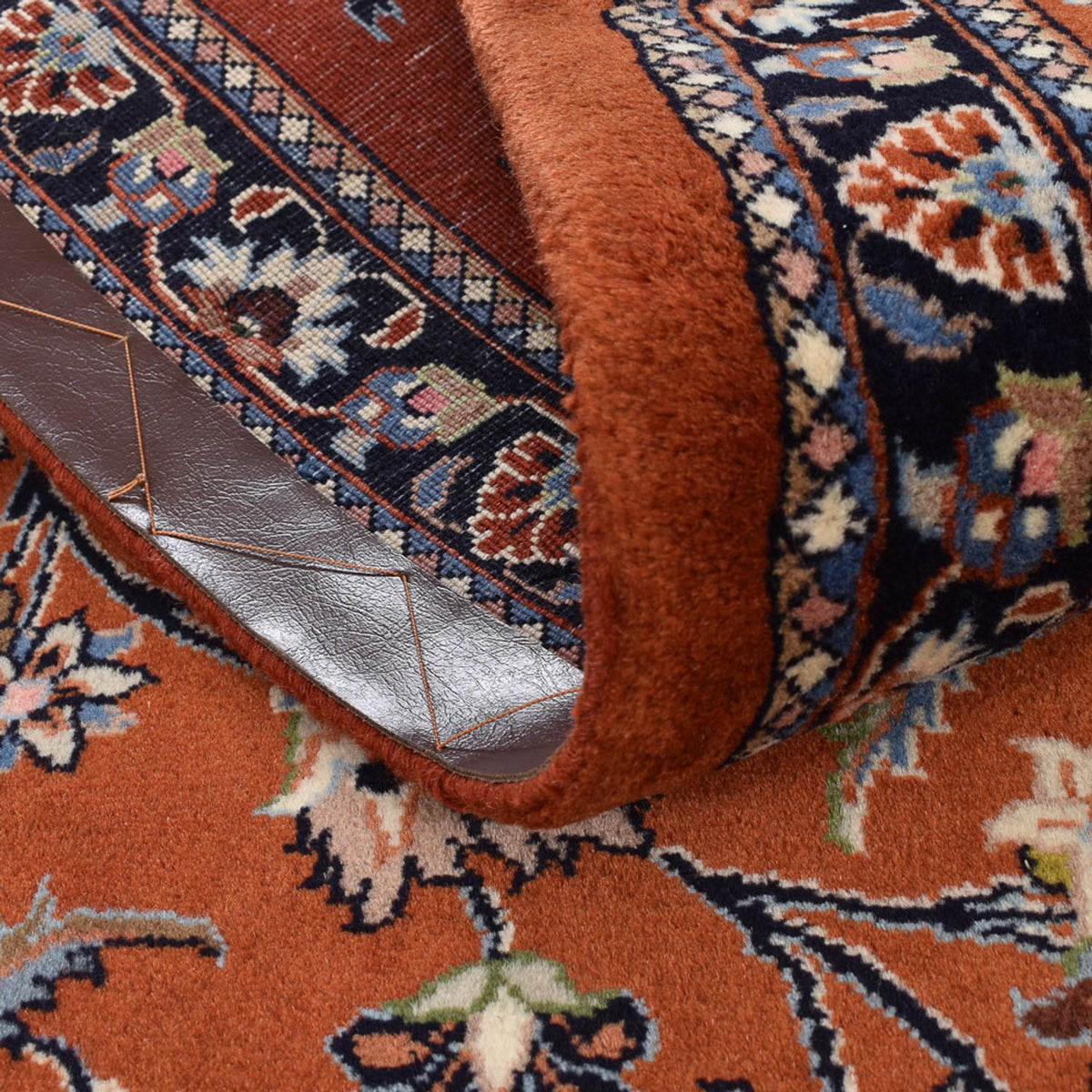 Alfombra de pasillo Alfombra persa - Clásica - 393 x 70 cm - naranja