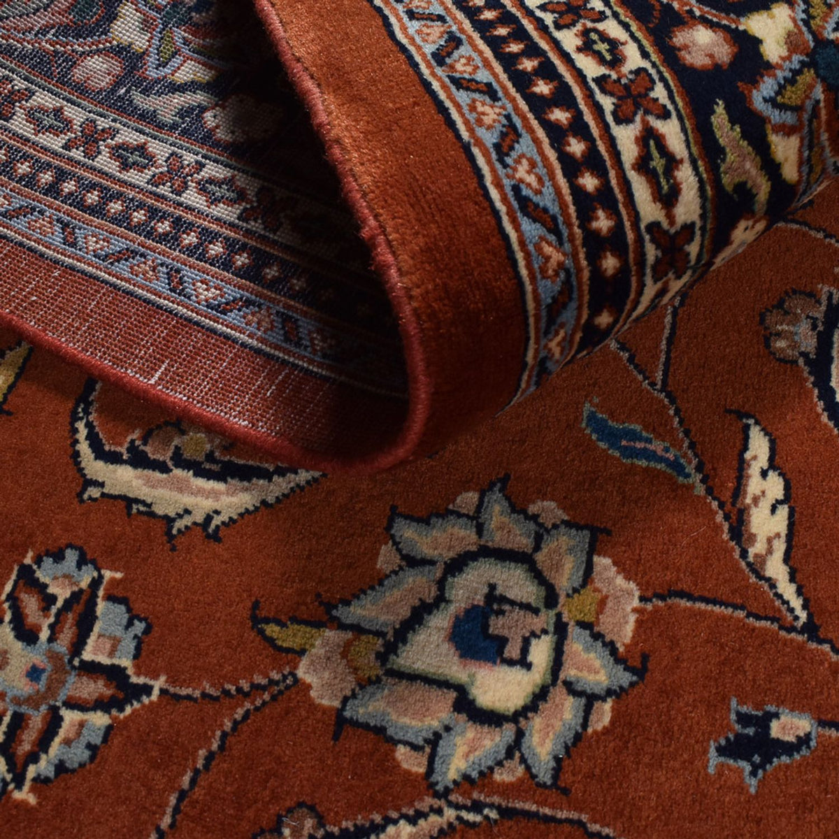 Alfombra persa - Clásica - 278 x 177 cm - rojo oscuro