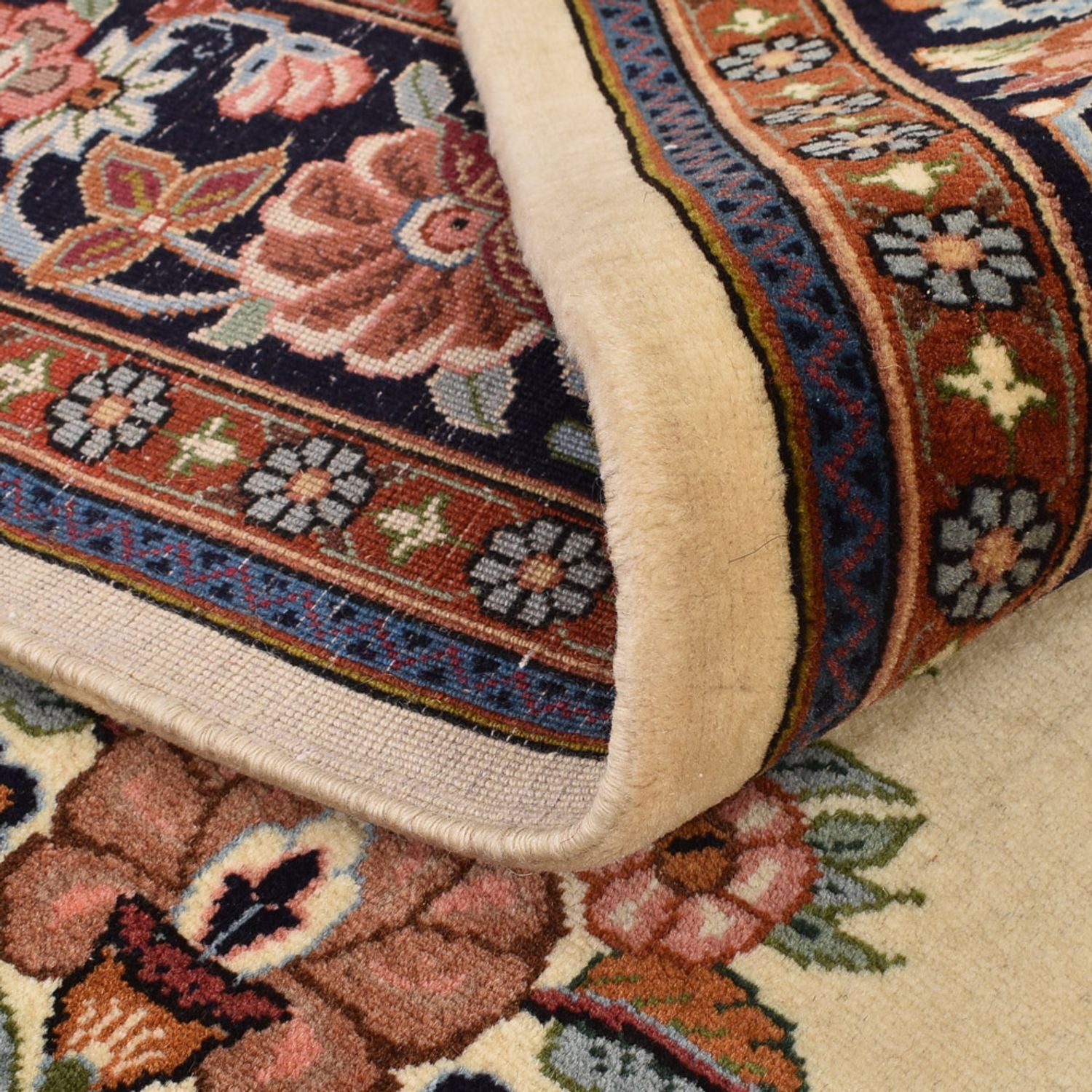 Alfombra persa - Clásica - 242 x 179 cm - crema