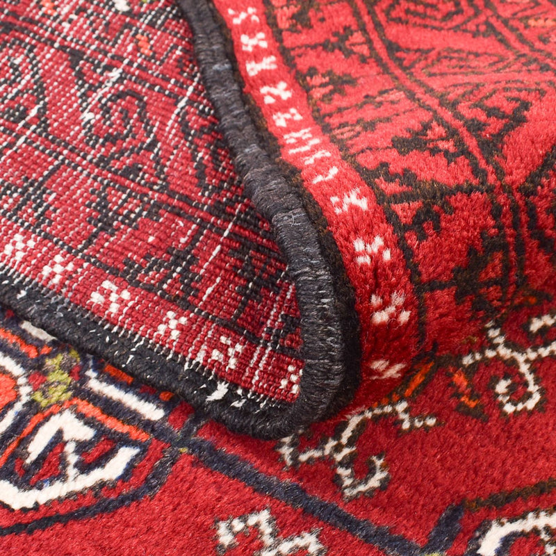 Alfombra Belutsch - 157 x 104 cm - rojo