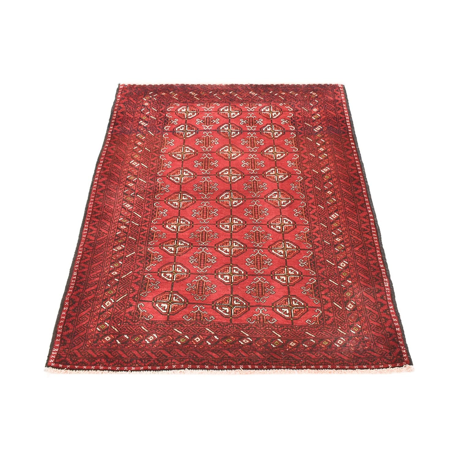Alfombra Belutsch - 157 x 104 cm - rojo